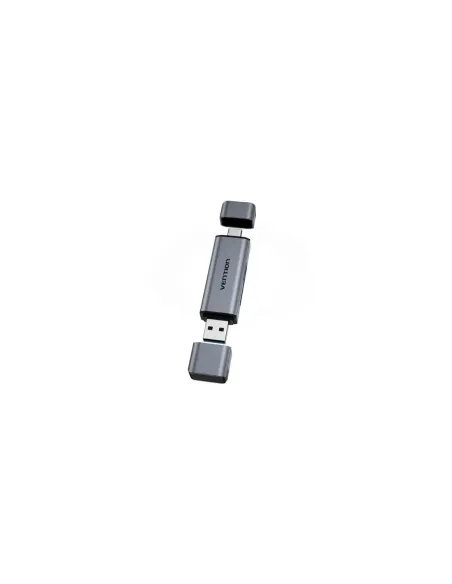 Lector de Tarjetas Externo Vention CLLH0/ USB 3.0/ USB Tipo-C