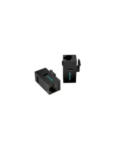 Adaptador Conector RJ45 IPGB0-5 Cat6 UTP/ RJ45 Hembra - RJ45 Hembra/ 5 uds/ Negro