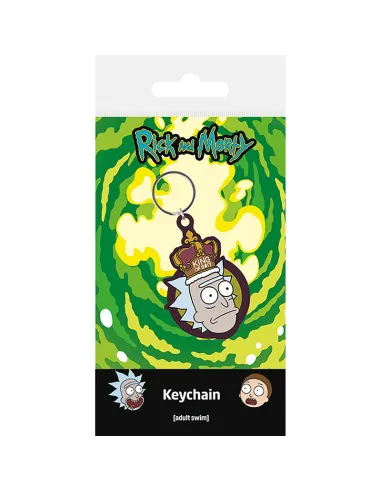 Llavero rick & morty king of s***