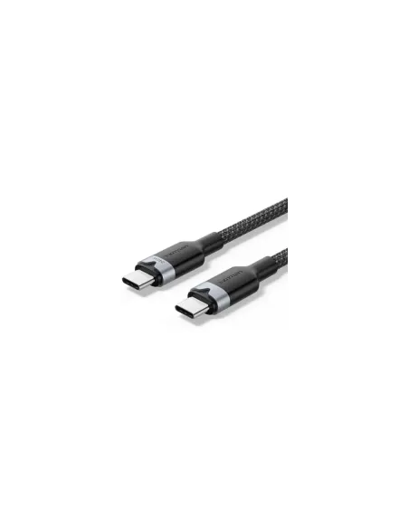 Cable USB 2.0 Tipo-C 5A Vention TRIBF/ USB Tipo-C Macho - USB Tipo-C Macho/ Hasta 240W/ 480Mbps/ 1m/ Negro