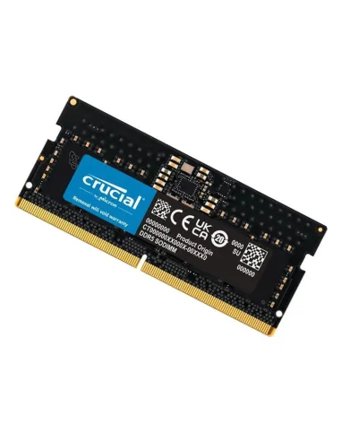 Memoria ram ddr5 8gb crucial  - sodimm - 5600 mhz - pc5 41600 cl46