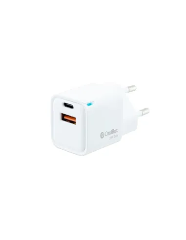 CoolBox Cargador USB 20W con tecnología GaN