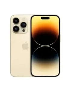Telefono movil smartphone iphone 14 pro 5g - 256gb - 6.1 pulgadas - oro acondicionado