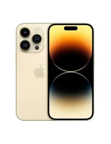 Telefono movil smartphone iphone 14 pro 5g - 256gb - 6.1 pulgadas - oro acondicionado