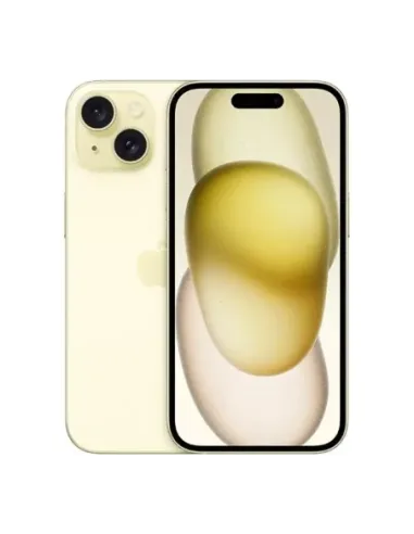 Telefono movil smartphone apple iphone 15 5g -  128gb -  6.1 pulgadas yellow acondicionado