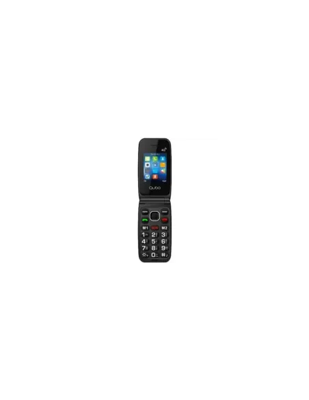 Teléfono Móvil Qubo NEO2 NW BK 4G para Personas Mayores/ Negro