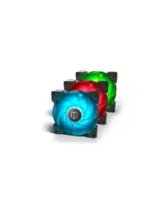 Ventilador caja nox hummer h - sync rgb 120mm pack 3