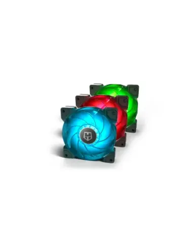 Ventilador caja nox hummer h - sync rgb 120mm pack 3