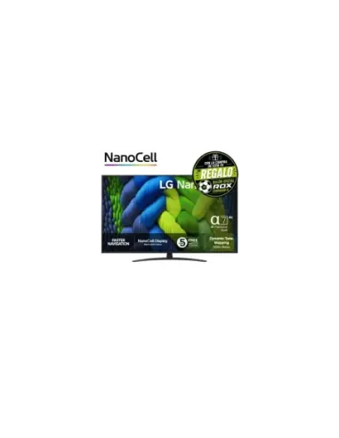 Televisor LG NanoCell AI NANO82 50NANO82A6B 50"/ Ultra HD 4K/ Smart TV/ WiFi