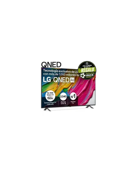 Televisor LG QNED AI QNED80 65QNED80A6A 65"/ Ultra HD 4K/ Smart TV/ WiFi