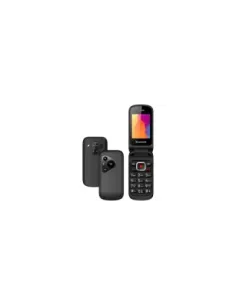 Teléfono Móvil Sunstech CELT24 para Personas Mayores/ Negro