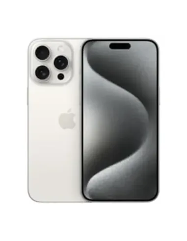 Apple iphone 15 pro 5g 128gb blanco acondicionado grado a