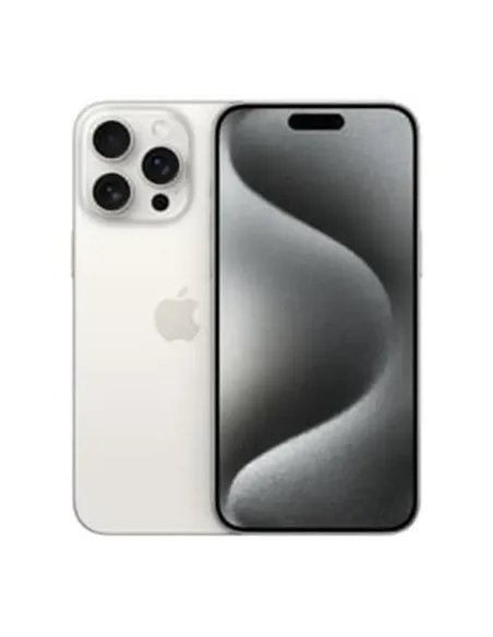 Apple iphone 15 pro 5g 128gb blanco acondicionado grado a