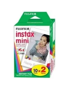 Pack 2 cartuchos - carga fujifilm 10 fotos instax  mini