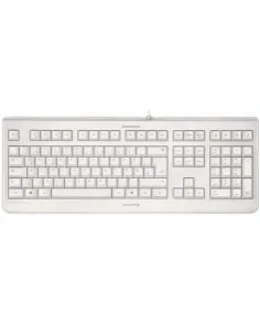 Teclado cherry kc 1068 usb blanco