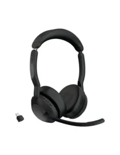 Auriculares jabra evolve2 55 uc stereo inalambrico negro