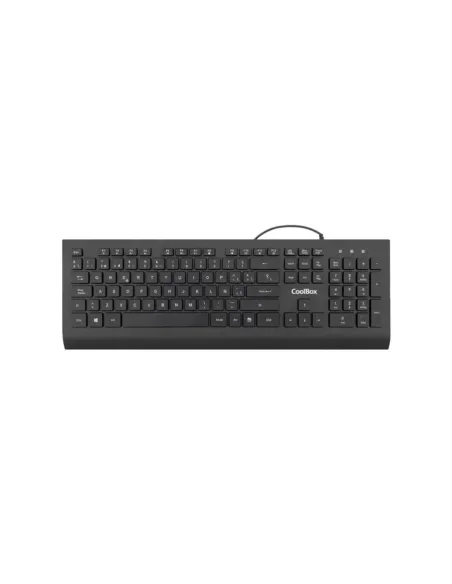 Teclado coolbox coo - tec01 - u negro