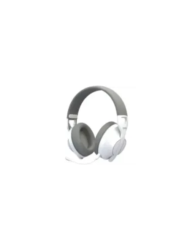 Auriculares Gaming Inalámbricos con Micrófono Krom Phase/ Bluetooth/ Jack 3.5/ USB 2.0/ Blancos