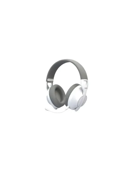 Auriculares Gaming Inalámbricos con Micrófono Krom Phase/ Bluetooth/ Jack 3.5/ USB 2.0/ Blancos