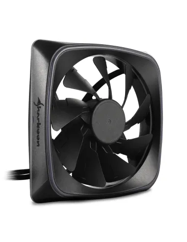 Ventilador caja sharkoon shark lights fan