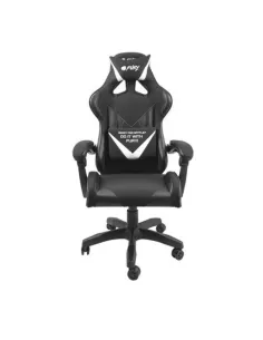 Silla gaming fury avenger l negra -  blanca