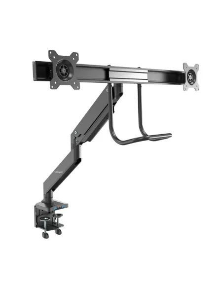 Soporte mesa startech vesa hasta 32 pulgadas 100x100mm brazo doble max 8kg - brazo 2x usb 3.1