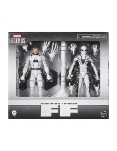 Pack 2 figuras hasbro marvel legends series mister fantastick & spiderman