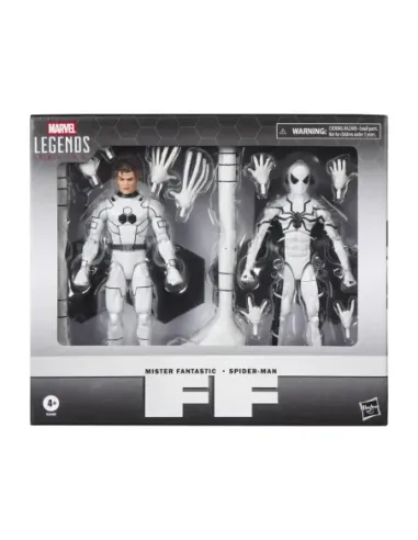 Pack 2 figuras hasbro marvel legends series mister fantastick & spiderman