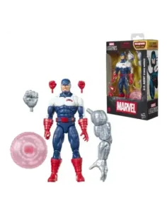 Figura hasbro marvel legends series build a figure marvel's box u.s. agent (force works)