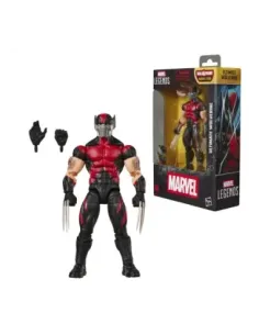 Figura hasbro marvel legends series build a figure marvel's box ultimate wolverine