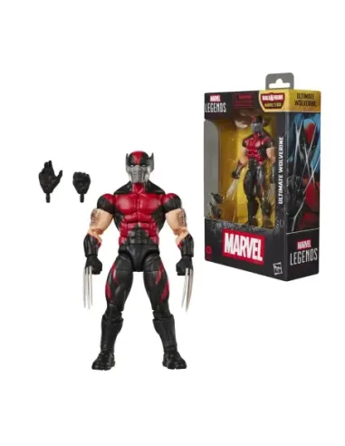 Figura hasbro marvel legends series build a figure marvel's box ultimate wolverine