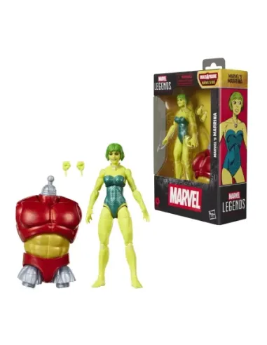 Figura hasbro marvel legends series marvel's marrina