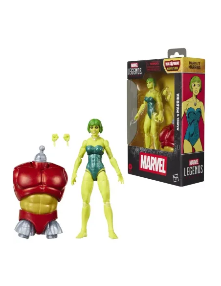 Figura hasbro marvel legends series marvel's marrina