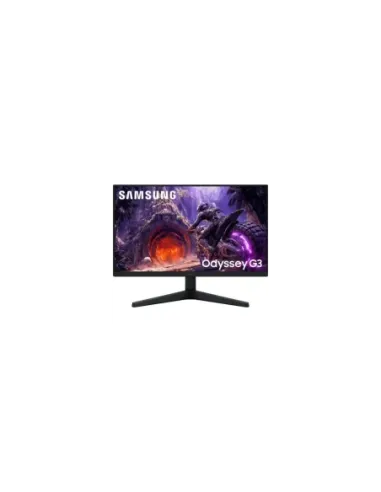 Monitor Gaming Samsung Odyssey G3 S24HG302EU 24"/ Full HD/ 1ms/ 200Hz/ VA/ Regulable en altura/ Negro
