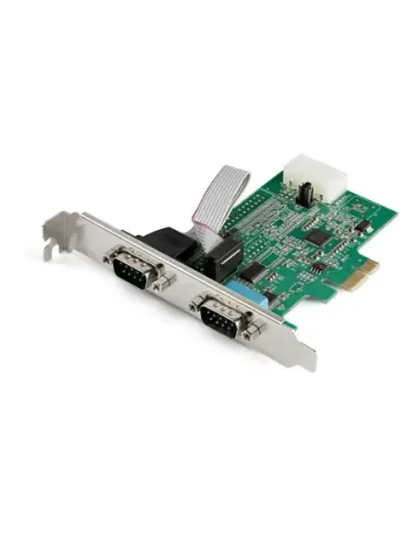 Tarjeta de red startech pex2s953 2x rs232 pci express