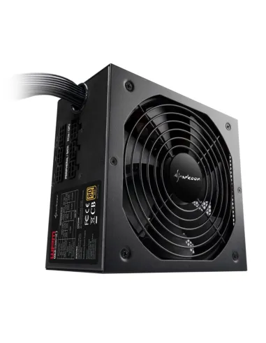 Fuente alimentacion sharkoon wpm gold zero atx 750w 80+ negro