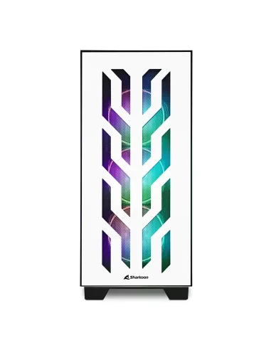 Caja sharkoon elite shark ca300t atx 2xusb3.0 sin fuente blanco