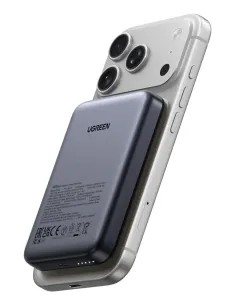 Ugreen 25919 batería externa Polímero de litio 10000 mAh Cargador inalámbrico Gris