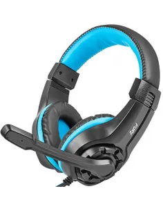 Auriculares gaming fury wildcat negro - azul