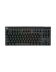 Teclado gaming logitech pro x tkl inalambrico negro tactil