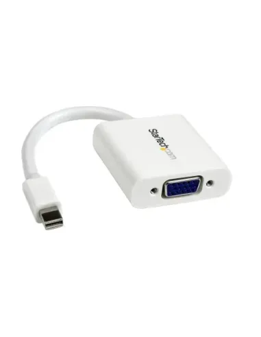 Adaptador mini dp a vga startech macho - hembra -  blanco