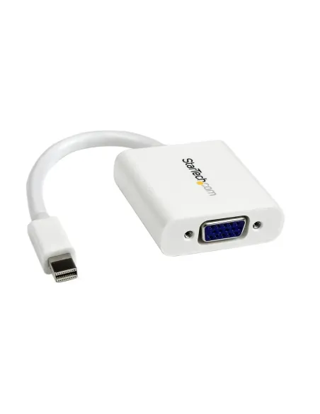 Adaptador mini dp a vga startech macho - hembra -  blanco