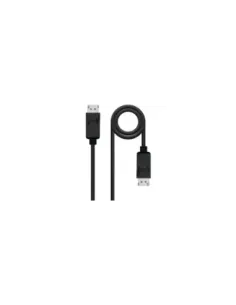 Cable DisplayPort 1.4 8K Nanocable 10.15.2802/ DisplayPort Macho - DisplayPort Macho/ 2m/ Certificado/ Negro
