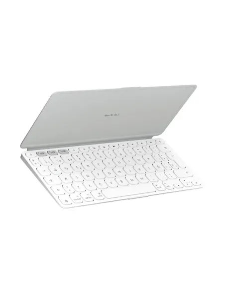 Teclado logitech keys to go 2 for ipad inalambrico blanco