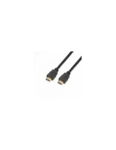 Cable HDMI 2.0 4K Aisens A120-0119/ HDMI Macho - HDMI Macho/ 1m/ Certificado/ Negro