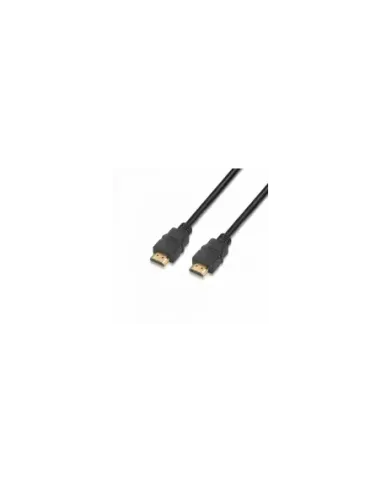 Cable HDMI 2.0 4K Aisens A120-0119/ HDMI Macho - HDMI Macho/ 1m/ Certificado/ Negro