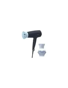 Secador Philips 3000 series BHD360/ 2100W/ Iónico/ Azul/ 3 Accesorios