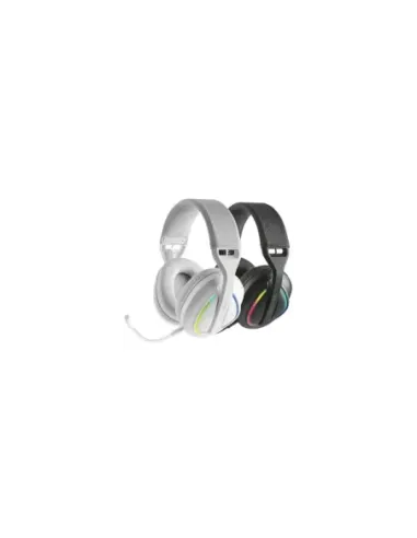 Auriculares Gaming Inalámbricos con Micrófono Mars Gaming MHW-QUASAR/ Jack 3.5/ Bluetooth/ Blancos