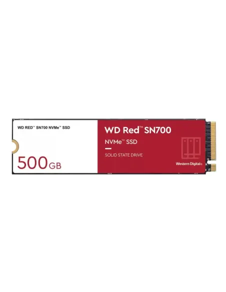 Disco duro interno solido hdd ssd wd western digital red sn700 500gb nas nvme