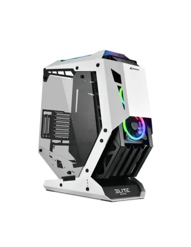 Caja ordenador gaming sharkoon elite shark ca700 atx 2xusb3.0 sin fuente rgb